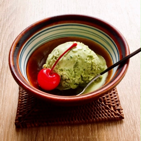 【レシピ】濃厚抹茶のアイスクリーム
