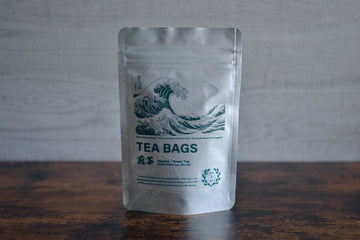 【葛飾北斎】冨嶽三十六景（神奈川沖浪裏）煎茶ティーバッグ（つゆひかり品種）