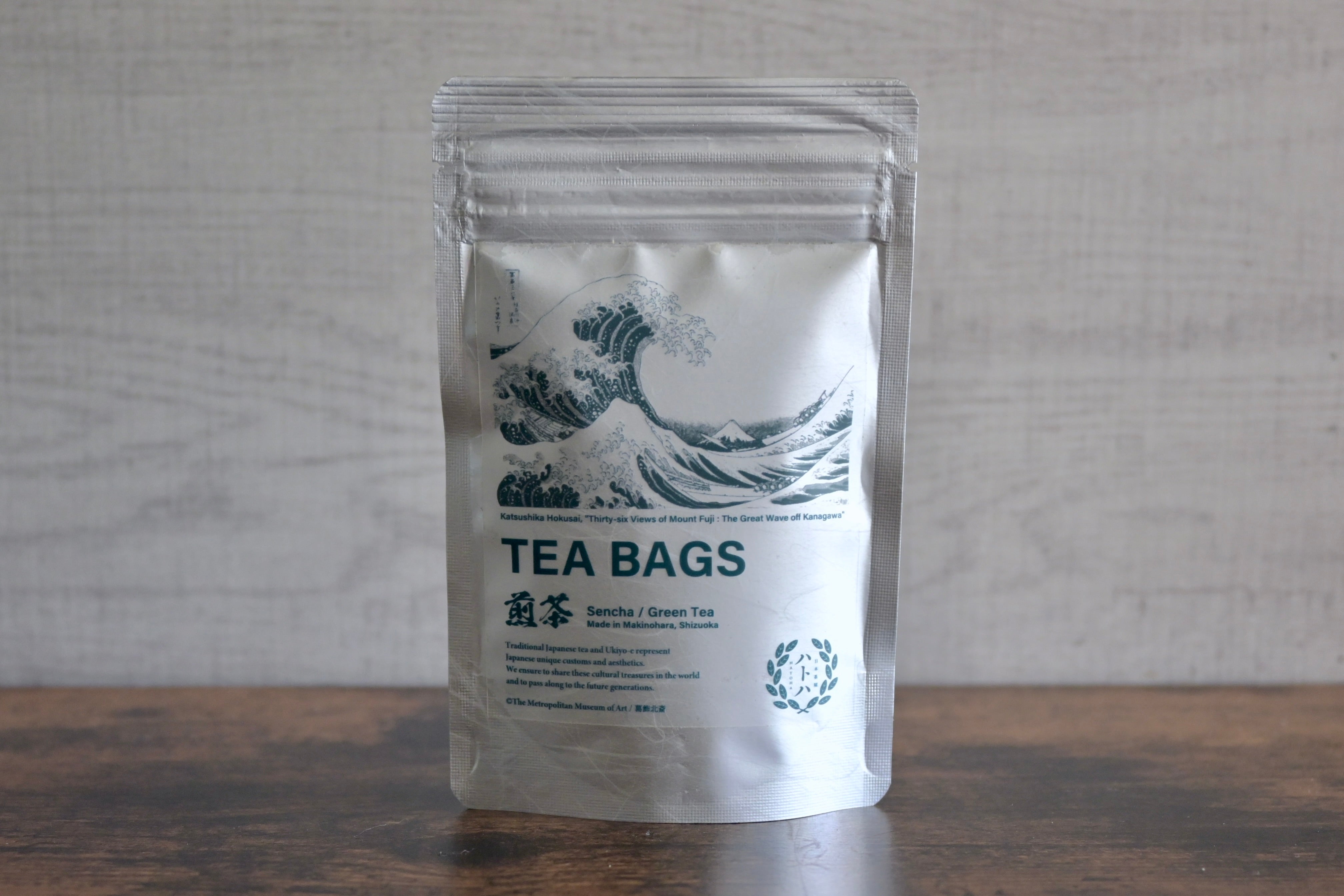 【くー様】専用・青360g/茶300g≪リクエスト特割特価≫ 葛飾北斎】冨嶽三十六景（神奈川沖浪裏）煎茶ティーバッグ（つゆひかり
